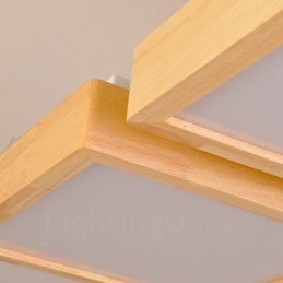 Designer Touch Decorative 4 Light Modern Contemporary Nordic style Flush Mount Ceiling Lights with Acrylic Shade