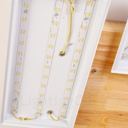 Designer Touch Decorative 4 Light Modern Contemporary Nordic style Flush Mount Ceiling Lights with Acrylic Shade