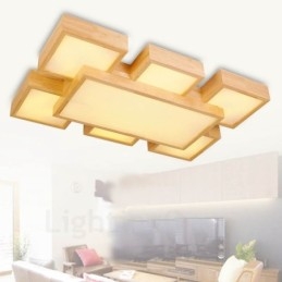 Designer Touch Decorative 6Modern Contemporary Nordic style Flush Mount Ceiling Lights with Acrylic Shade