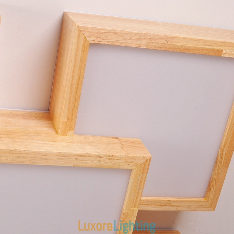 Designer Touch Decorative 6Modern Contemporary Nordic style Flush Mount Ceiling Lights with Acrylic Shade