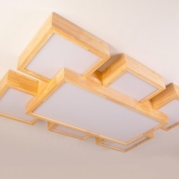 Designer Touch Decorative 6Modern Contemporary Nordic style Flush Mount Ceiling Lights with Acrylic Shade