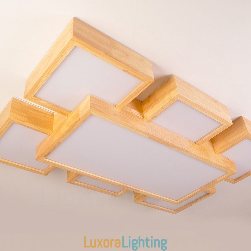 Designer Touch Decorative 6Modern Contemporary Nordic style Flush Mount Ceiling Lights with Acrylic Shade