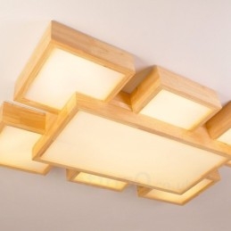 Designer Touch Decorative 6Modern Contemporary Nordic style Flush Mount Ceiling Lights with Acrylic Shade