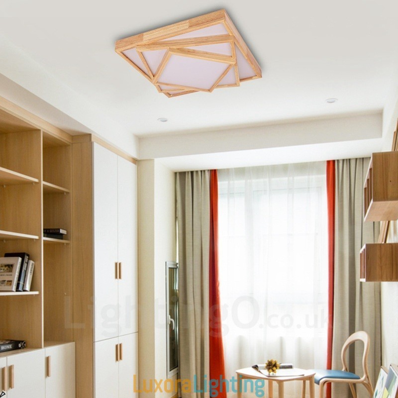 Designer Touch Decorative Modern Contemporary Nordic style Flush Mount Ceiling Lights with Acrylic Shade