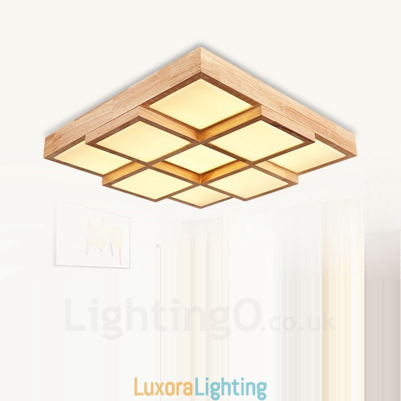Designer Touch Decorative Modern Contemporary Nordic style Flush Mount Ceiling Lights with Acrylic Shade