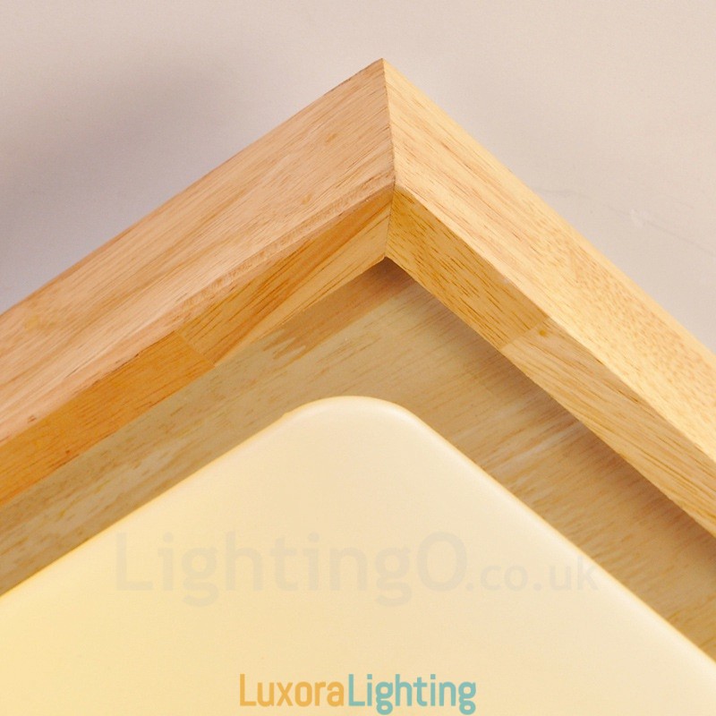 Designer Touch Decorative Modern Contemporary Flush Mount Ceiling Lights with Acrylic Shade