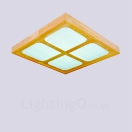 Designer Touch Decorative Modern Contemporary Flush Mount Ceiling Lights with Acrylic Shade