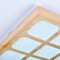 Designer Touch Decorative Modern Contemporary Flush Mount Ceiling Lights with Acrylic Shade