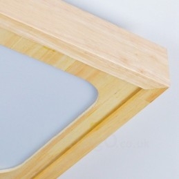 Designer Touch Decorative Modern Contemporary Flush Mount Ceiling Lights with Acrylic Shade