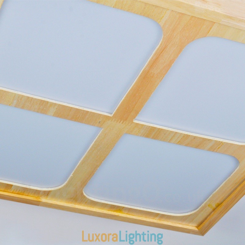 Designer Touch Decorative Modern Contemporary Flush Mount Ceiling Lights with Acrylic Shade