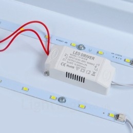 Designer Touch Decorative Modern Contemporary Flush Mount Ceiling Lights with Acrylic Shade