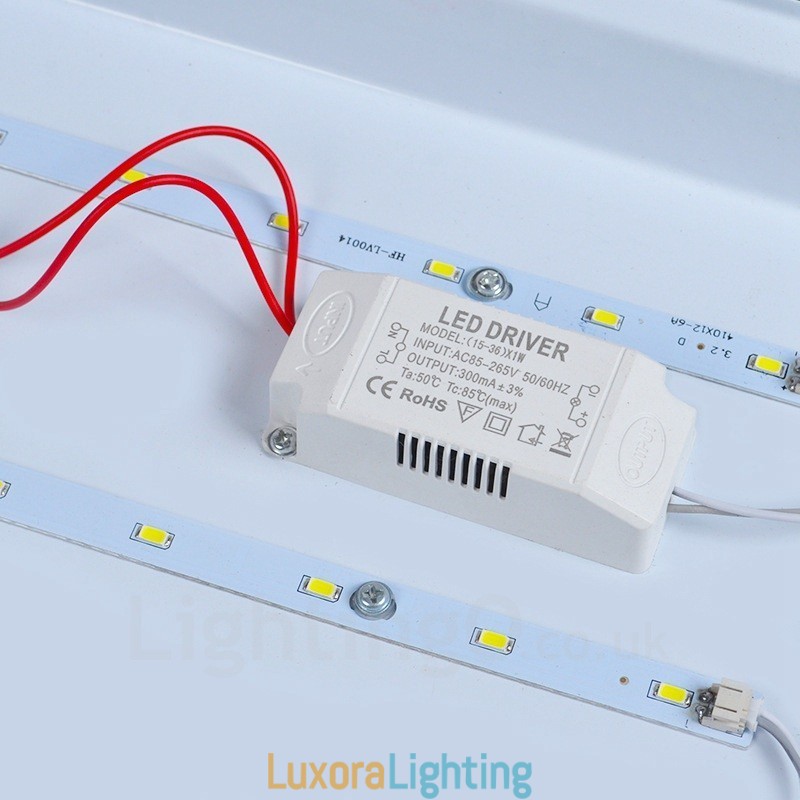 Designer Touch Decorative Modern Contemporary Flush Mount Ceiling Lights with Acrylic Shade