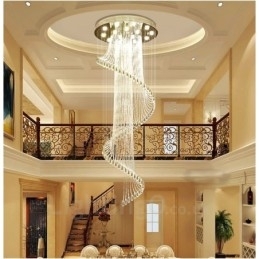 Designer Touch Decorative 15 Lights Modern Crystal Ceiling Pendant Light Indoor Chandelier Lighting Lamps Fixtures with Bulbs