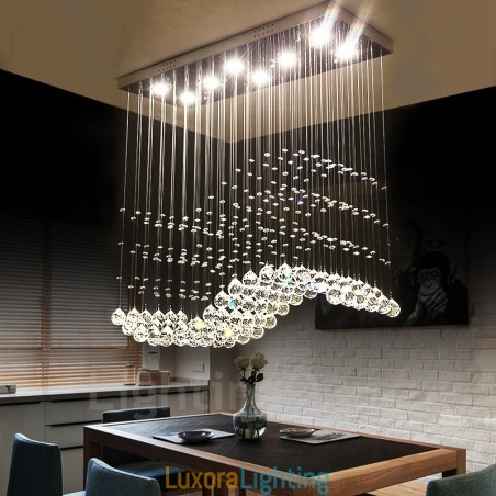 Designer Touch Decorative Modern Crystal Ceiling Pendant Light Indoor Chandelier Lighting Lamps Fixtures