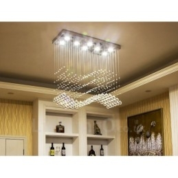 Designer Touch Decorative Modern Crystal Ceiling Pendant Light Indoor Chandelier Lighting Lamps Fixtures