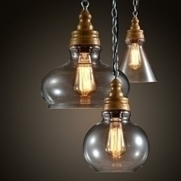 Designer Touch Decorative 3 Light Modern Contemporary Mini Style Metal Chandelier Pendant Light