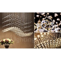 Designer Touch Decorative Modern Crystal Ceiling Pendant Light Indoor Chandelier Lighting Lamps Fixtures
