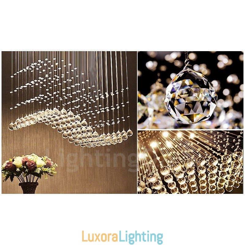 Designer Touch Decorative Modern Crystal Ceiling Pendant Light Indoor Chandelier Lighting Lamps Fixtures
