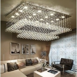 Designer Touch Decorative Modern Crystal Ceiling Pendant Light Indoor Chandelier Lighting Lamps Fixtures