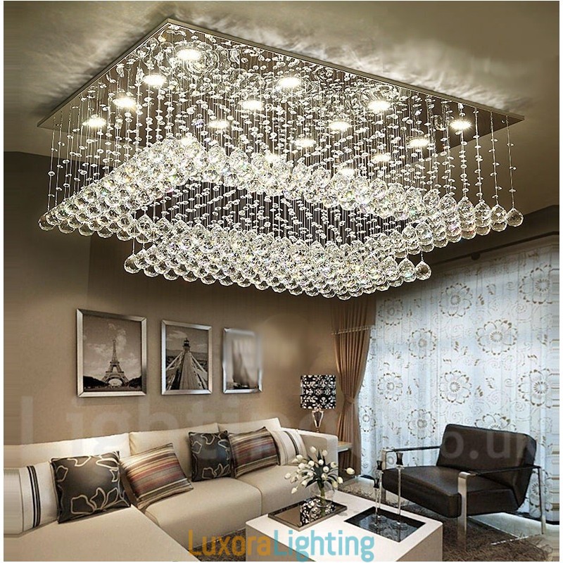Designer Touch Decorative Modern Crystal Ceiling Pendant Light Indoor Chandelier Lighting Lamps Fixtures