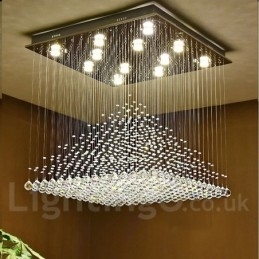 Designer Touch Decorative Modern Crystal Ceiling Pendant Light Indoor Chandelier Lighting Lamps Fixture