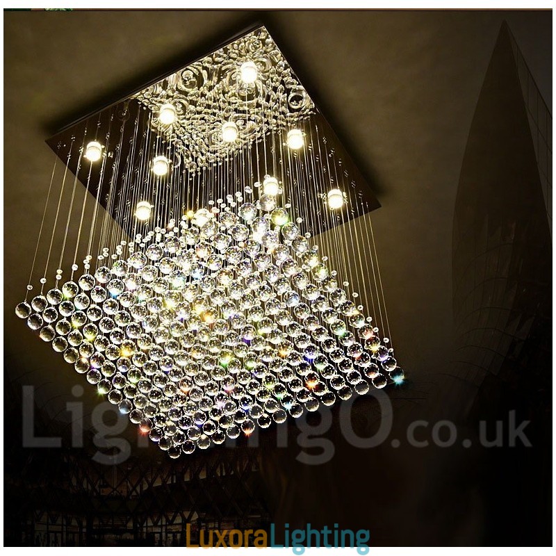 Designer Touch Decorative Modern Crystal Ceiling Pendant Light Indoor Chandelier Lighting Lamps Fixture