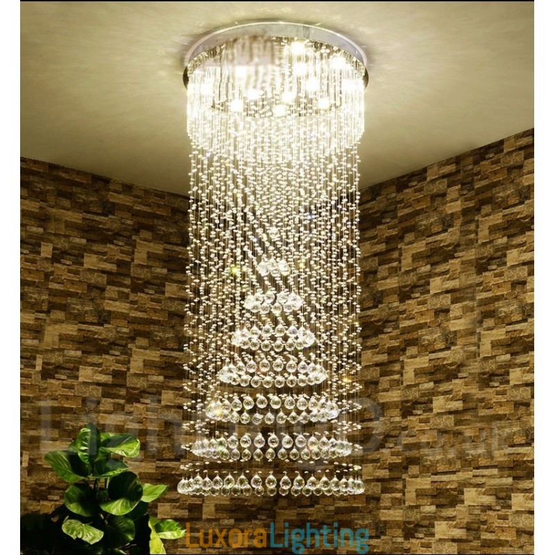 Designer Touch Decorative Modern Crystal Ceiling Pendant Light Indoor Chandelier Lighting Lamps Fixtures