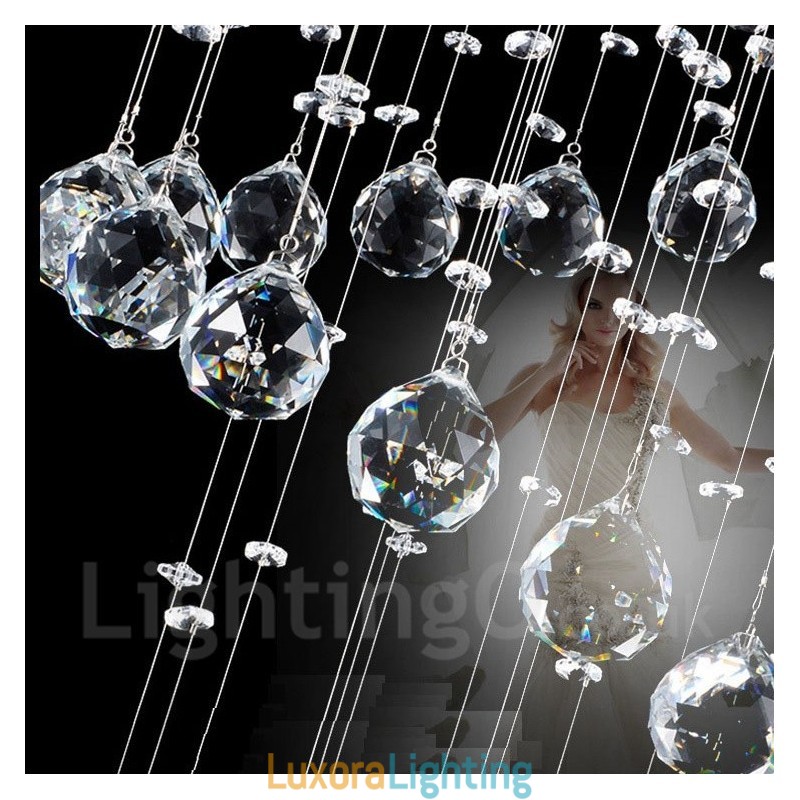 Designer Touch Decorative 3 Light Modern Crystal Ceiling Pendant Light Indoor Chandelier Lighting Lamps Fixtures