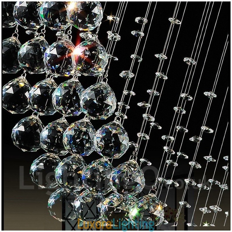 Designer Touch Decorative 3 Light Modern Crystal Ceiling Pendant Light Indoor Chandelier Lighting Lamps Fixtures