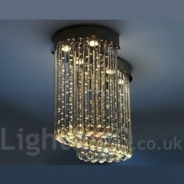 Designer Touch Decorative 6 Lights Modern Crystal Ceiling Pendant Light Indoor Chandelier Lighting Lamps Fixtures
