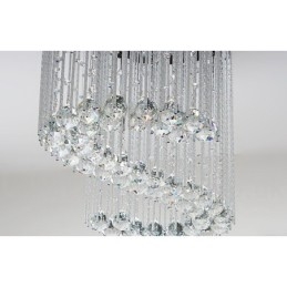 Designer Touch Decorative 6 Lights Modern Crystal Ceiling Pendant Light Indoor Chandelier Lighting Lamps Fixtures