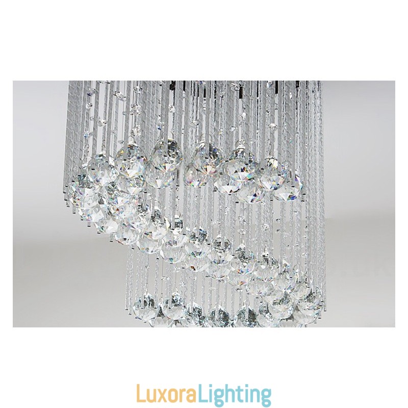 Designer Touch Decorative 6 Lights Modern Crystal Ceiling Pendant Light Indoor Chandelier Lighting Lamps Fixtures