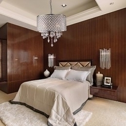 Designer Touch Decorative Traditional Classic Crystal Chrome Metal Chandelier