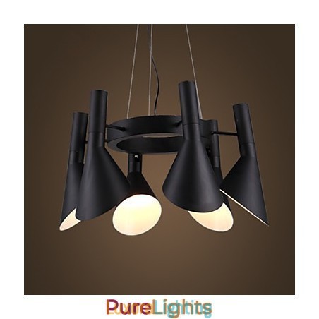 Designer Touch Decorative Chandelier Modern Living 6 Lights
