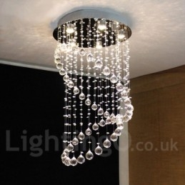 Designer Touch Decorative 5 Lights Modern Crystal Ceiling Pendant Light Indoor Chandelier Lighting Lamps Fixtures
