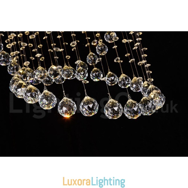 Designer Touch Decorative 5 Lights Modern Crystal Ceiling Pendant Light Indoor Chandelier Lighting Lamps Fixtures