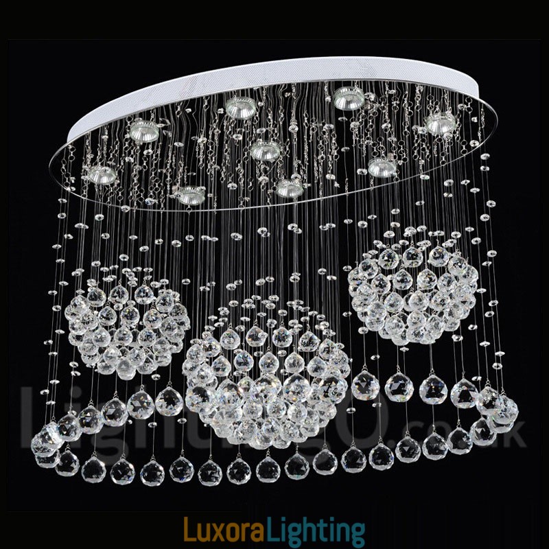 Designer Touch Decorative 9 Lights Modern Crystal Ceiling Pendant Light Indoor Chandelier Lighting Lamps Fixtures