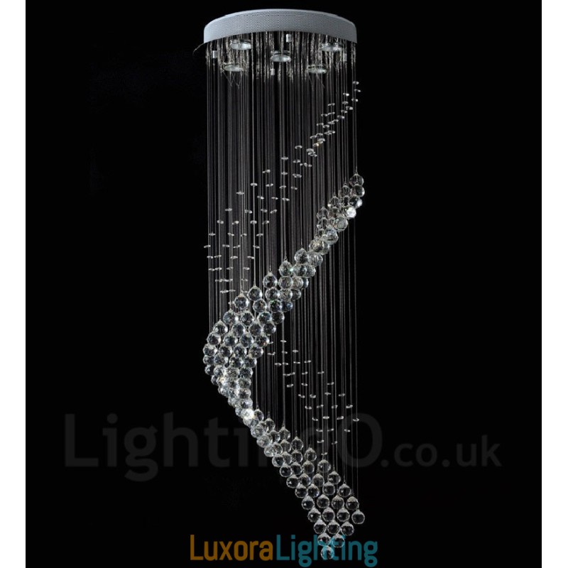 Designer Touch Decorative 5 Lights Modern Crystal Ceiling Pendant Light Indoor Chandelier Lighting Lamps Fixtures