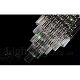 Designer Touch Decorative 10 Lights Modern Crystal Ceiling Pendant Light Indoor Chandelier Lighting Lamps Fixtures