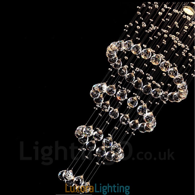 Designer Touch Decorative 5 Lights Modern Crystal Ceiling Pendant Light Indoor Chandelier Lighting Lamps Fixtures