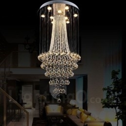 Designer Touch Decorative 9 Lights Modern Crystal Ceiling Pendant Light Indoor Chandelier Lighting Lamps Fixtures
