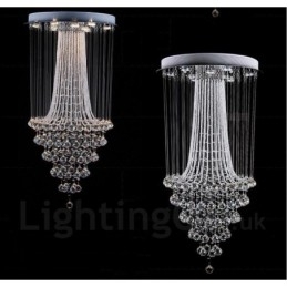 Designer Touch Decorative 9 Lights Modern Crystal Ceiling Pendant Light Indoor Chandelier Lighting Lamps Fixtures
