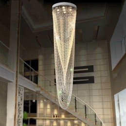 Designer Touch Decorative 9 Lights Modern Crystal Ceiling Pendant Light Indoor Chandelier Lighting Lamps Fixtures