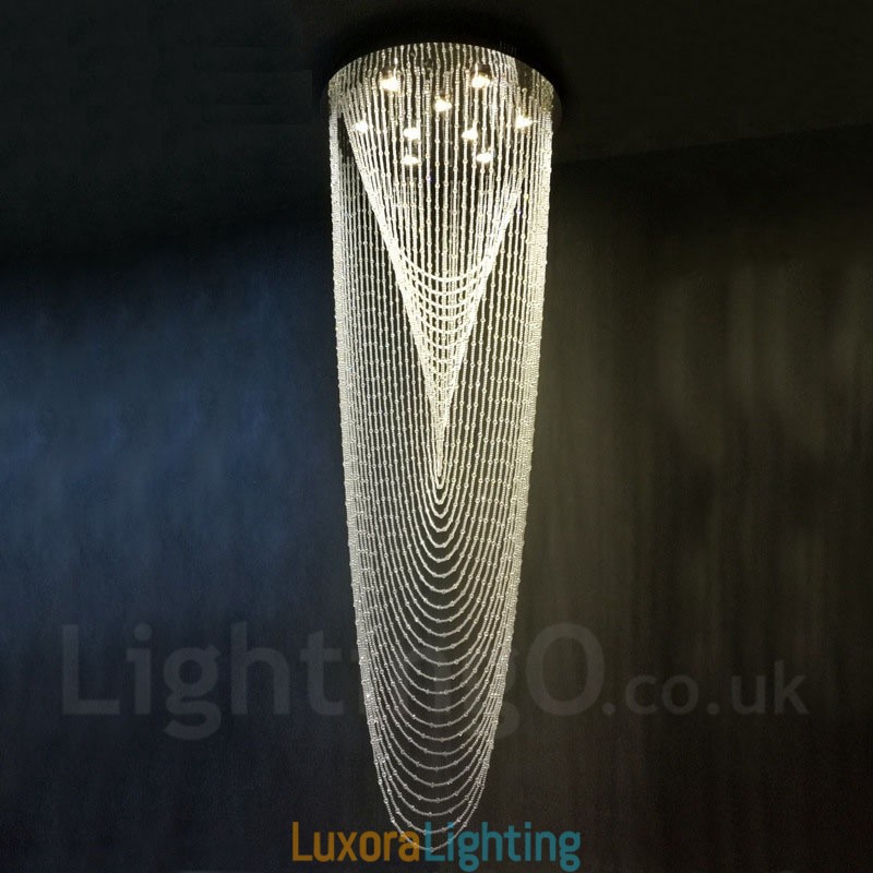 Designer Touch Decorative 9 Lights Modern Crystal Ceiling Pendant Light Indoor Chandelier Lighting Lamps Fixtures