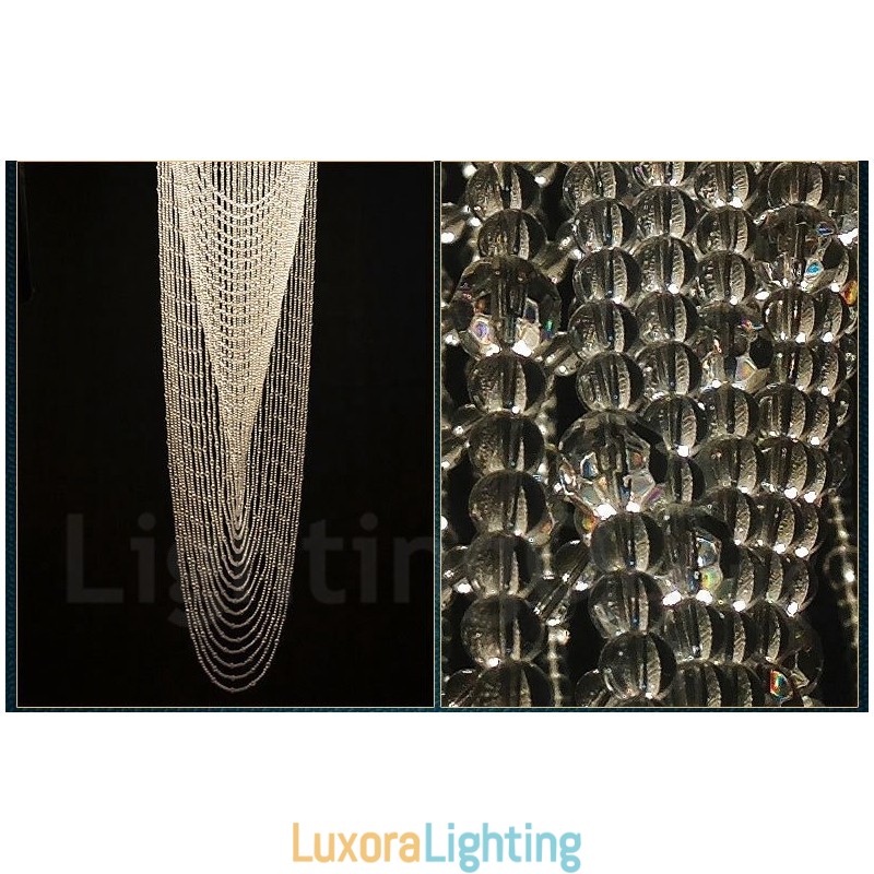 Designer Touch Decorative 9 Lights Modern Crystal Ceiling Pendant Light Indoor Chandelier Lighting Lamps Fixtures