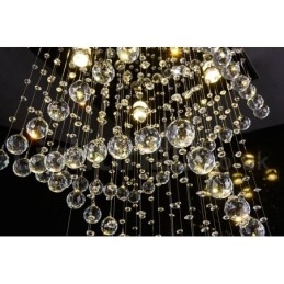 Designer Touch Decorative 4 Lights Modern Crystal Ceiling Pendant Light Indoor Chandelier Lighting Lamps Fixtures