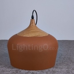 Designer Touch Decorative 1 Light Modern Contemporary Pendant Light Pendant Lamp with White Red Blue Shade