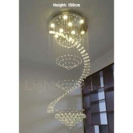 Designer Touch Decorative 9 Lights Modern K9 Crystal Ceiling Pendant Light Indoor Chandelier Lighting Lamps Fixtures