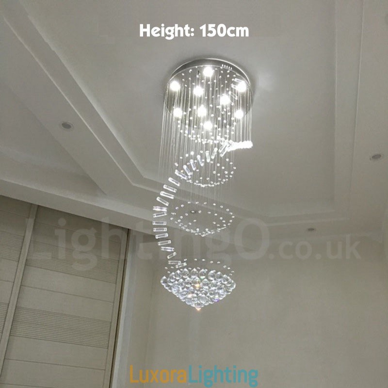 Designer Touch Decorative 9 Lights Modern K9 Crystal Ceiling Pendant Light Indoor Chandelier Lighting Lamps Fixtures