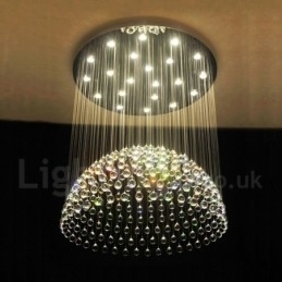 Designer Touch Decorative 21 Lights Modern K9 Crystal Ceiling Pendant Light Indoor Chandelier Lighting Lamps Fixtures